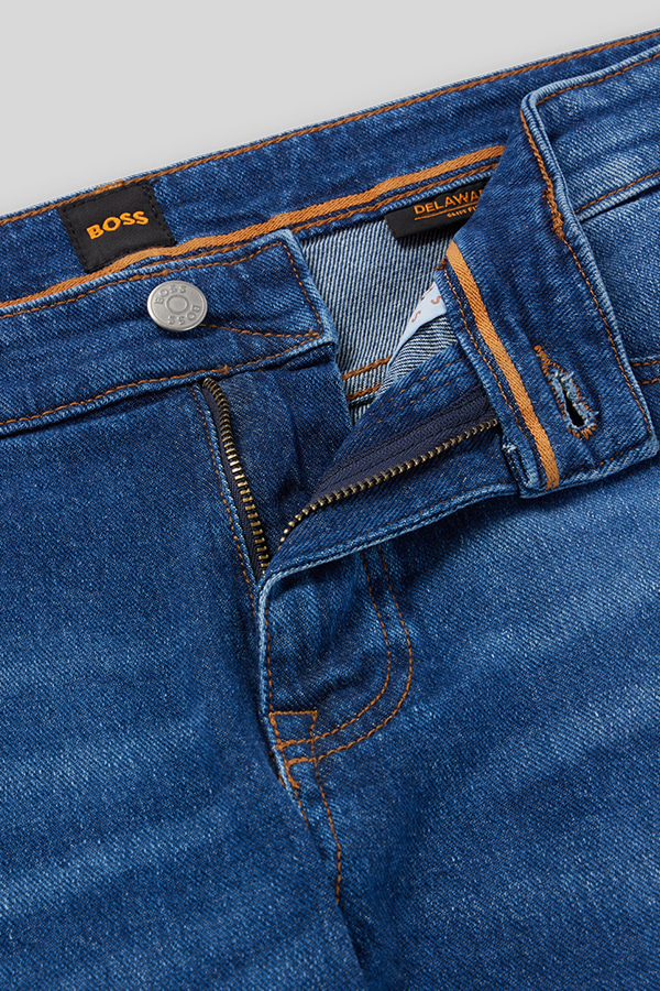 SLIM-FIT JEANS BOSS - 425 BLUE